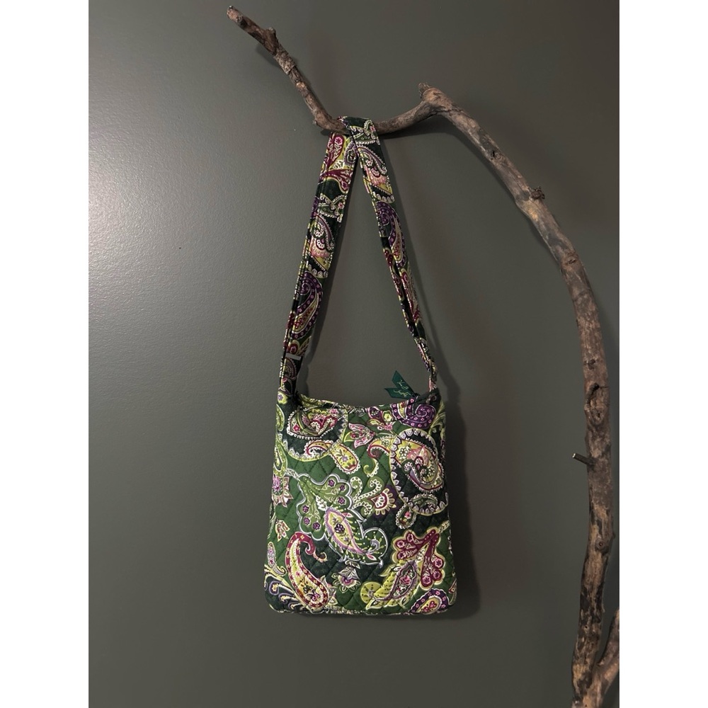 Vintage Y2K Vera Bradley Quilted Paisley Shoulder Bag